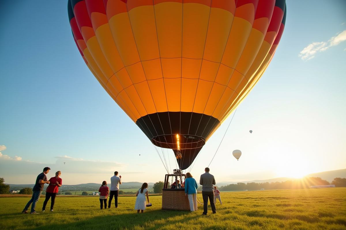 montgolfière poids