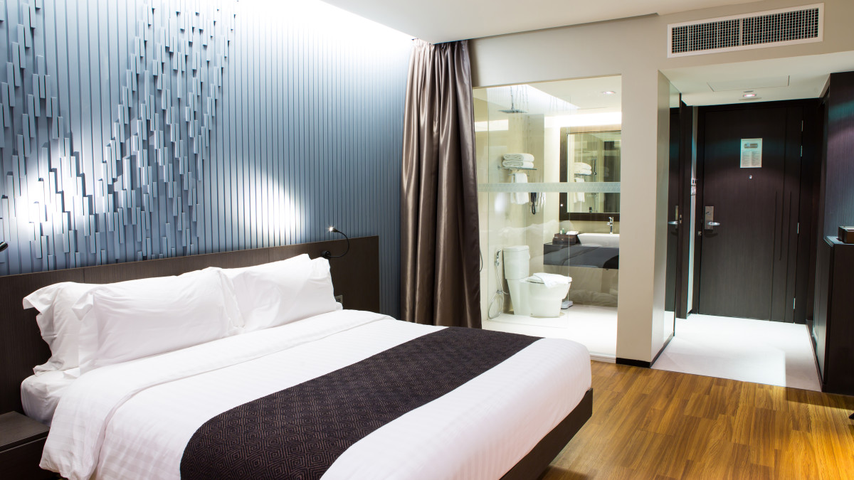profiter d'une magnifique chambre d'hôtel