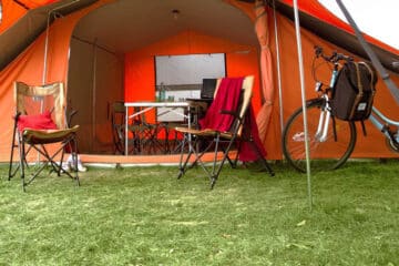 Camping en toile de tente ou en mobilhome