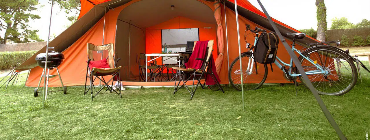 Camping en toile de tente ou en mobilhome