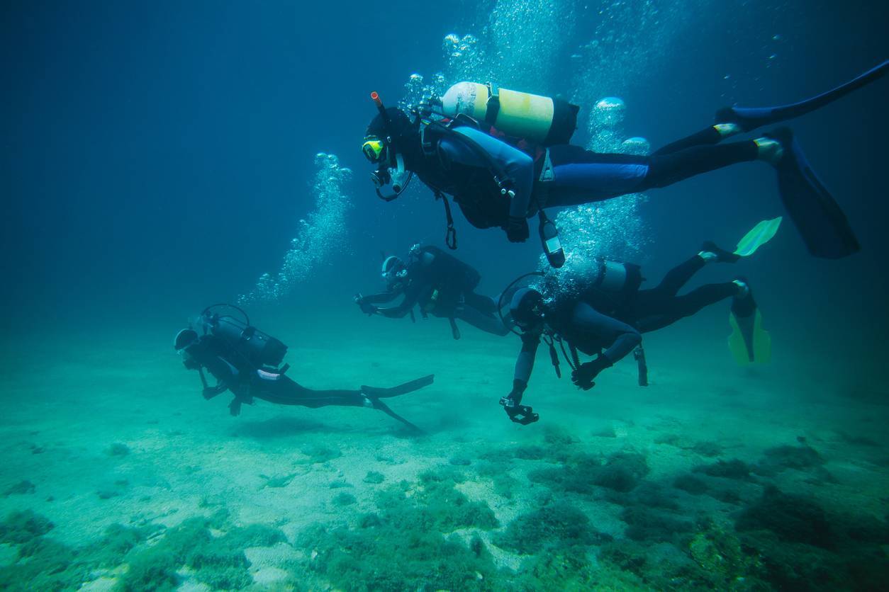 baptême plongée sous-marine